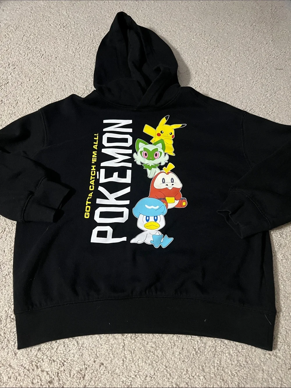 Old Navy Pokémon Hoodie Sweatshirt